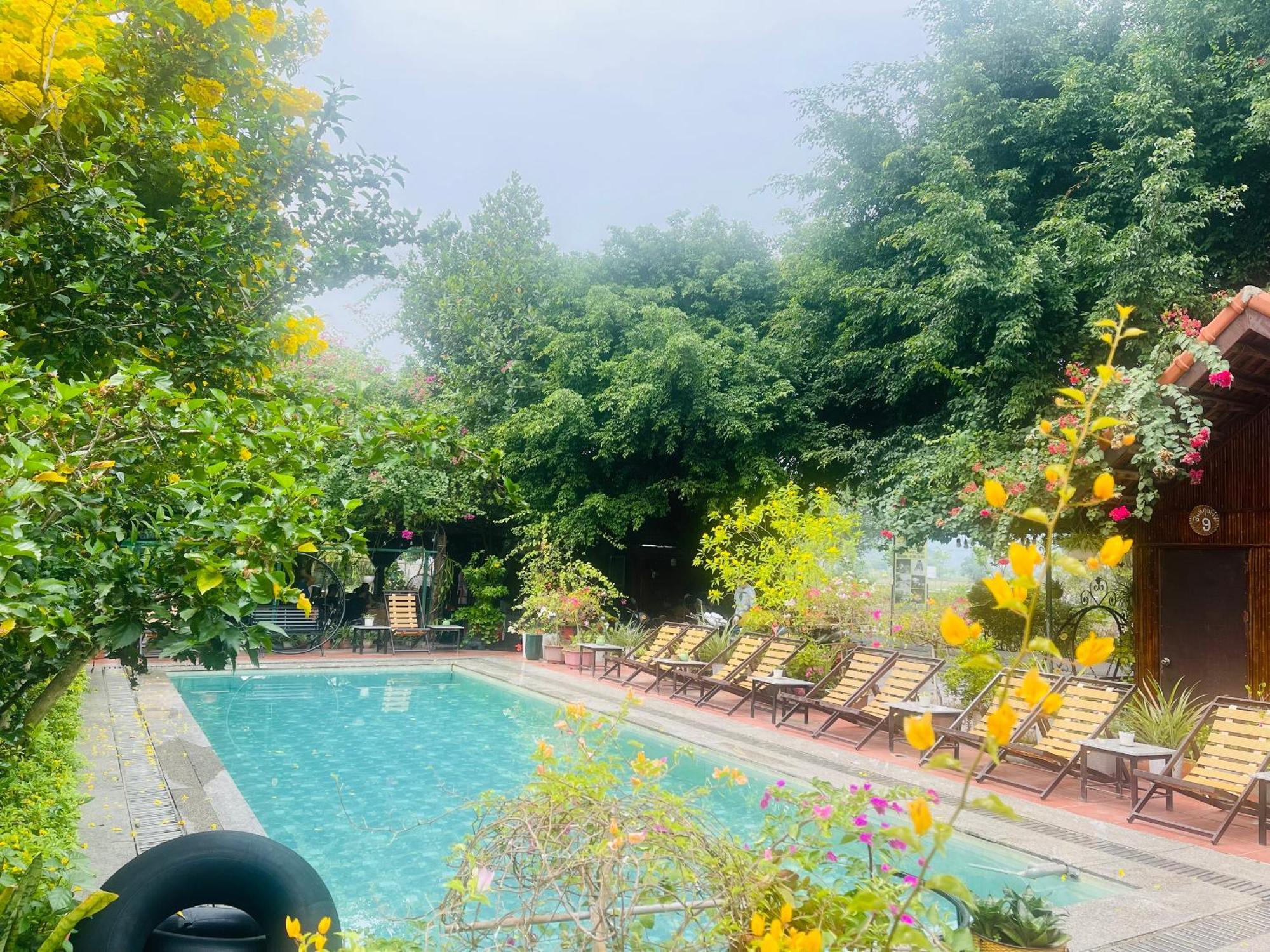 נין בין Tam Coc Garden Homestay מראה חיצוני תמונה