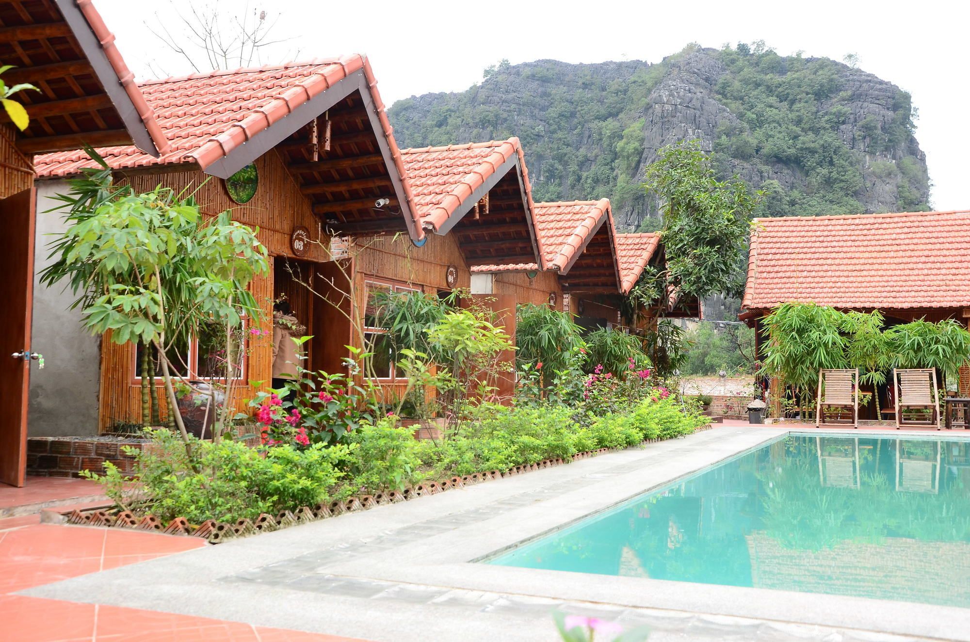 נין בין Tam Coc Garden Homestay מראה חיצוני תמונה